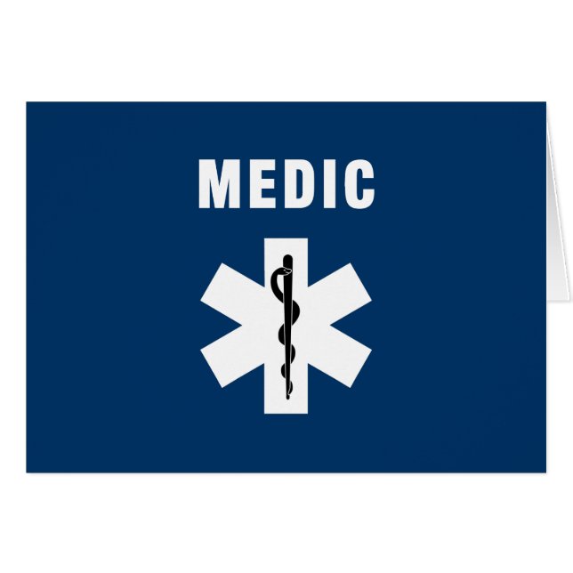 Étoile de médecin de la vie (Devant Horizontal)