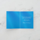 Étoile de mer bleue blanche de plage merci (Intérieur)