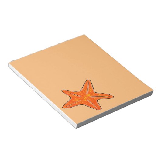 Étoile de mer Bloc-notes (Incliné)