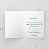 Étoile de mer de mariage de plage élégant MERCI (Intérieur)