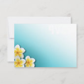 Étoile de mer de Plumeria Plage tropicale RSVP (Dos)