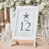 Étoile de mer gracieuse | Numéro de table