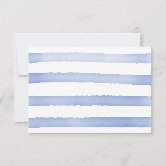 Étoile de mer | Ocean Wedding RSVP (Dos)