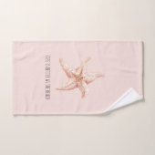 Étoile de mer pêche mieux à la plage (Serviette à main)