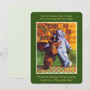 ÉTOILE DE MERVEILLE Carte plate 4.5x6.25