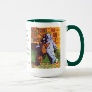 ÉTOILE DE MERVEILLE Grand Mug Combo Vert Chasseur