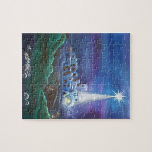 Étoile de puzzle de Bethlehem (Horizontal)