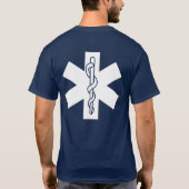 Étoile de T-shirt de la vie (Dos)