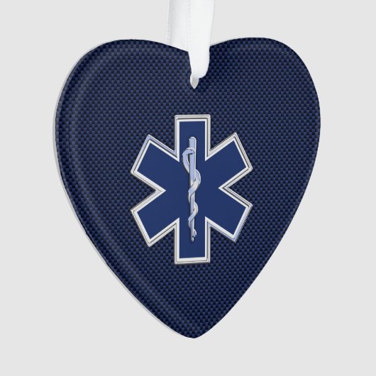 Étoile de vie EMS paramétré sur fibre de carbone b (devant)