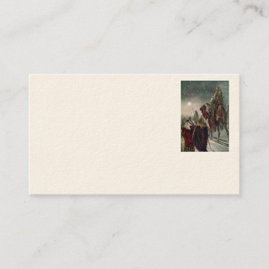 Étoile du Carte de visite de Bethléem (Devant)