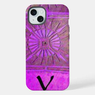 ÉTOILE DU MATIN, Violet, Noir, Violet Monogramme