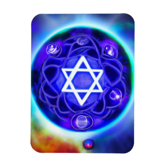 Étoile du nouvel âge de David Magnet (Vertical)