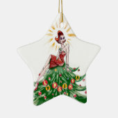 Étoile En Céramique Ornement (Droite)