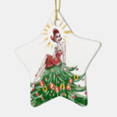 Étoile En Céramique Ornement (Gauche)