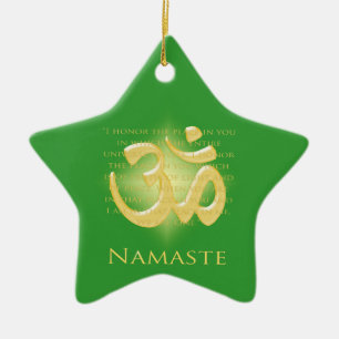Étoile En Céramique Ornement de Namaste