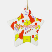 Étoile En Céramique Ornement de Rassemblement-o (Droite)