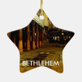 Étoile En Céramique Ornement d'étoile de Bethlehem (Dos)