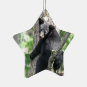 Étoile En Céramique ornement d'ours (Droite)