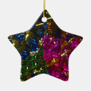 Étoile En Céramique Ornement multicouleurs Mix Star