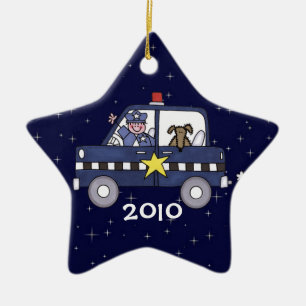 Étoile En Céramique Premier ornement d'étoile de Noël de bébé