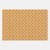 Étoile en trois couleurs emballage papier ensemble (Devant 3)