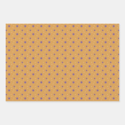 Étoile en trois couleurs emballage papier ensemble (Devant 3)