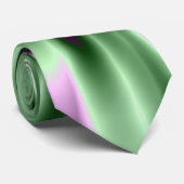 Étoile en violet et Cravate vert (Roulé)