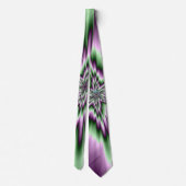 Étoile en violet et Cravate vert (Dos)