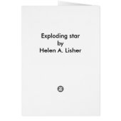 Étoile explosante (Dos)