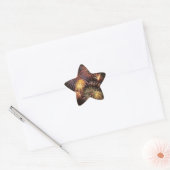 Étoile Fireworks - Sticker (Enveloppe)
