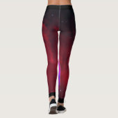 Étoile flamboyante Nebula Leggings (Dos)