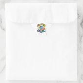 Étoile Flow With The Happy Waves Waterproof Sticker (Sac)
