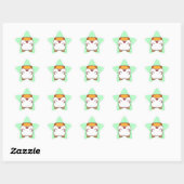 Étoile Grand Job Kawaii Star Sticker (Feuille)