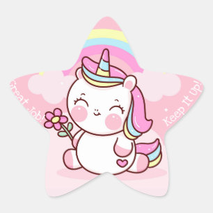 Étoile Grand Job Kawaii Star Sticker