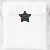Étoile I'm With The Band Text Design I Star Sticker (Sac)