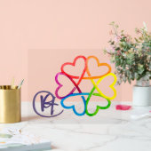 Étoile juive des Coeurs Art (Mariage)