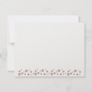 Étoile juive Fleur de David Bat mitzvah RSVP