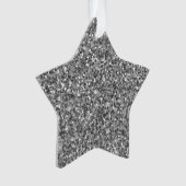 Étoile Pailletée Argent (devant)