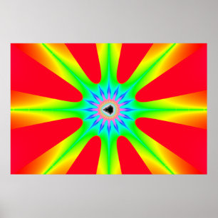 Etoile - Poster fracturé