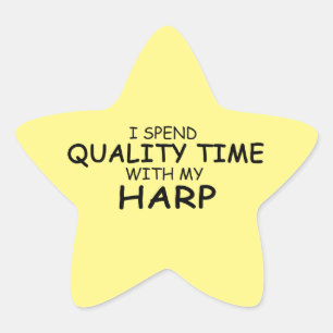 Étoile Quality Time Harp Star Sticker