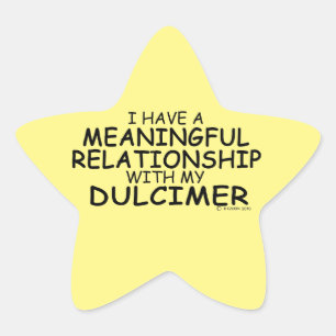 Étoile Relation significative Dulcimer Star Sticker