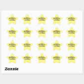 Étoile Relation significative Dulcimer Star Sticker (Feuille)