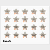 Étoile Relation significative Marimba Star Sticker (Feuille)