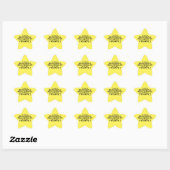 Étoile Relation significative Trumpet Star Sticker (Feuille)