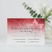 Étoile rouge bat mitzvah de David Glittery RSVP (Debout devant)