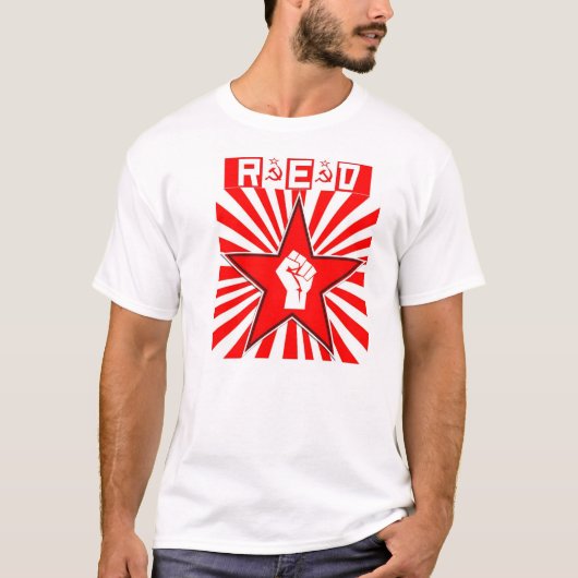 - Étoile rouge - communiste socialiste - T-shirt (Devant)
