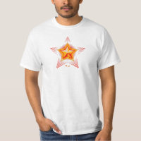 Étoile rouge du communisme T-shirt homme à valeur 