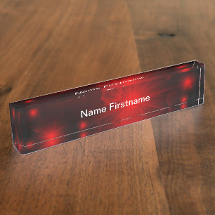 étoile rouge plaque