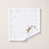 Étoile rustique nautique (Gant de toilette)