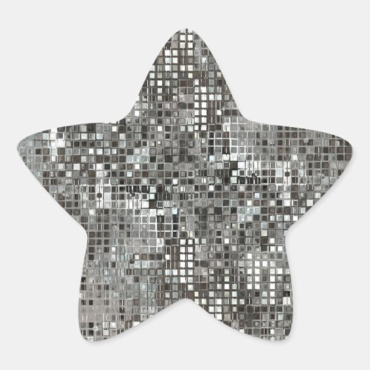 Étoile Sequins Star Sticker (Devant)